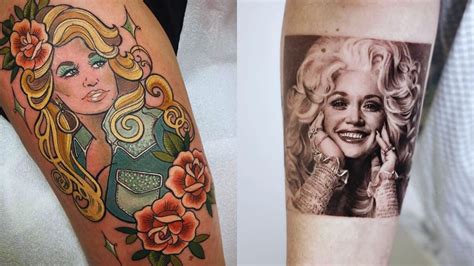 Show Dolly Partons Tattoos