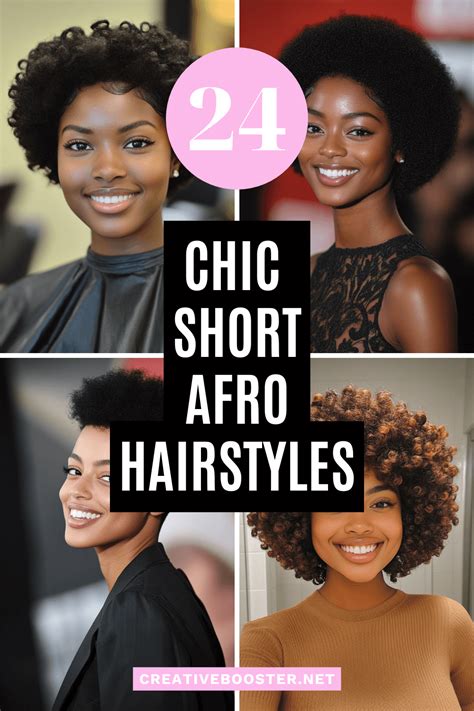 Showcase Your Features with Short Afro Styles