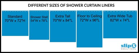 What is the Standard Shower Curtain Size? Homenish