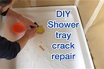 Shower Base Crack Repair