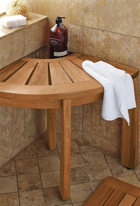 Shower Corner Bench
