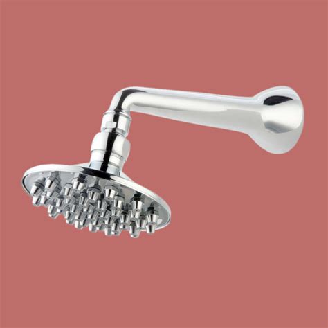 Vado Wall Mounted Multi Function Fixed Chrome Shower Head With Arm