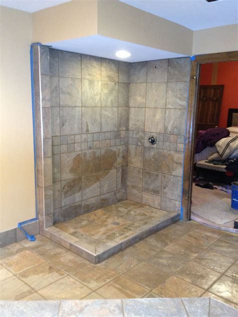 Subway tile shower Shower tile, Shower renovation, Diy tile shower