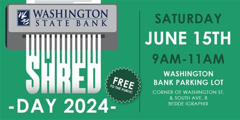 Shred Events Washington State 2024