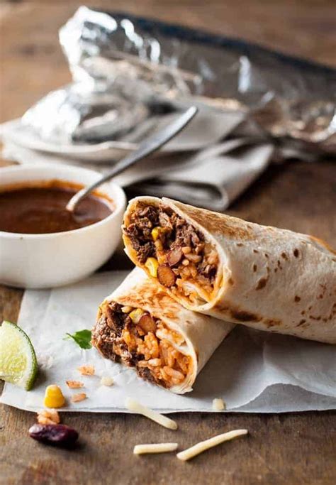 Shredded Beef Burrito Recipe