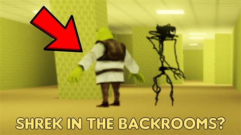 Shrek in the Backrooms - Roblox