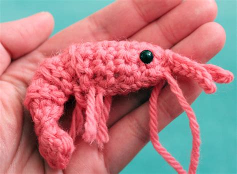 Shrimp Crochet Pattern Free