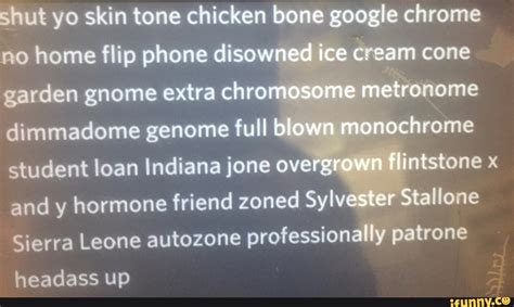 Shut Yo Skin Tone Chicken Bone Extended