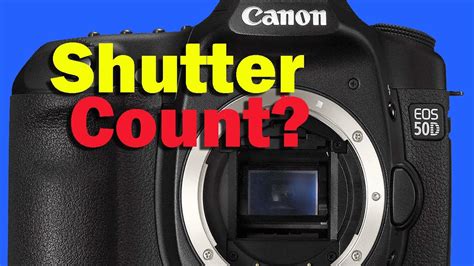 Shutter Count Canon
