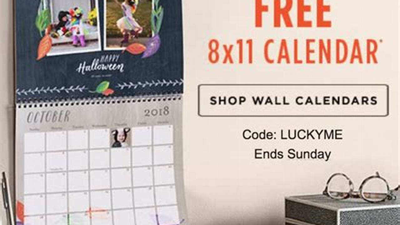 Shutterfly Free Wall Calendar Promo Code