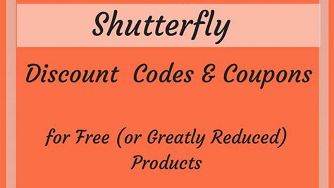 Shutterfly Promo Codes 2024 Shipping Discount