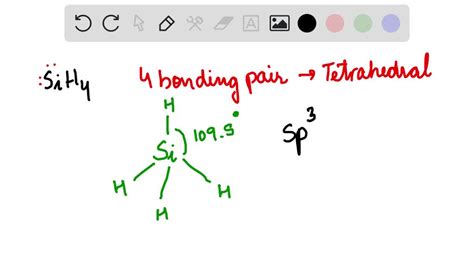 SiH4 Hybridization