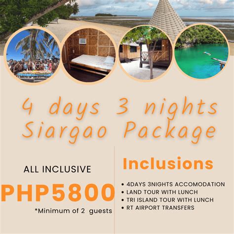 Siargao Tour Booking