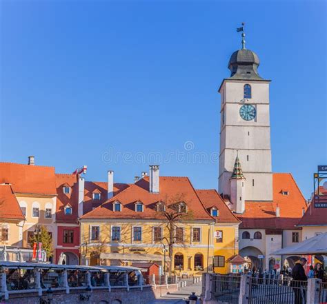 Sibiu old town square