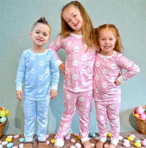 Sibling Easter Pajamas