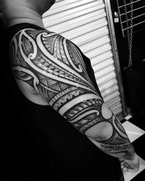 70 Sick Tribal Tattoos For Men Cool Masculine Design Ideas