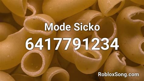 Sicko Mode Roblox ID