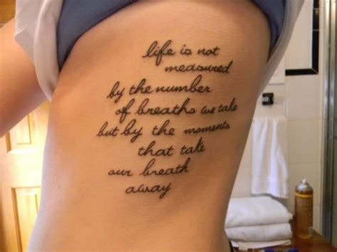 Quotes For Girls Side Tattoos. QuotesGram