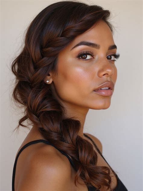 Side Braid for Ear Coverage