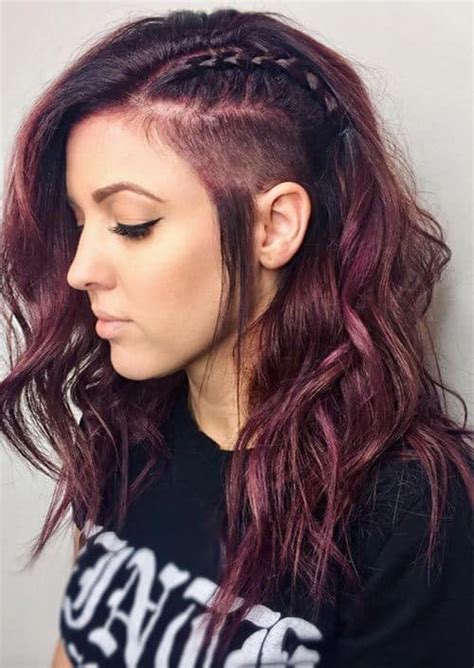 Side Braid with Undercut or Fade