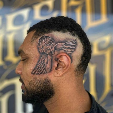 Side Head Tattoo