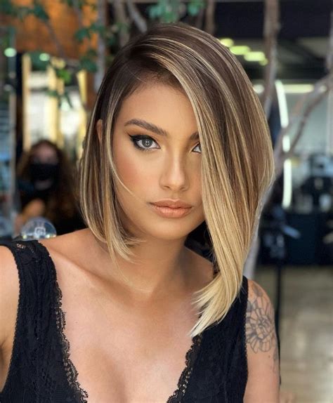 Side Part Balayage