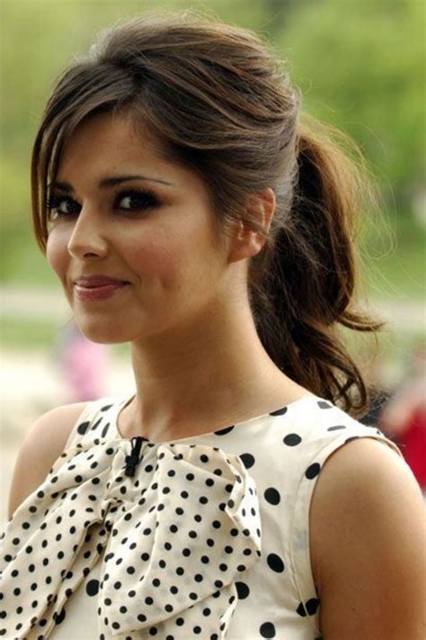 Side-Swept Bangs with Ponytail