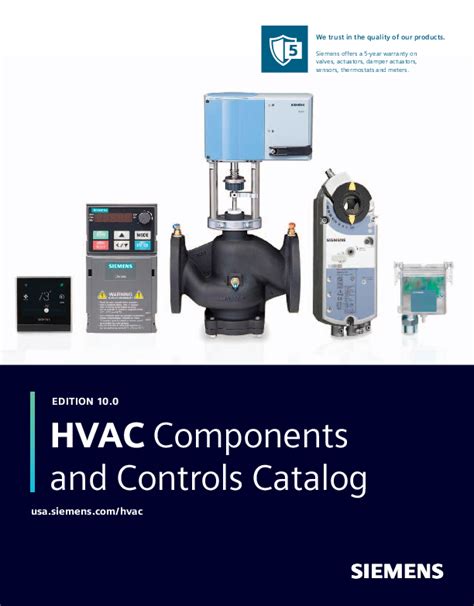 Siemens Hvac Components And Controls Catalog