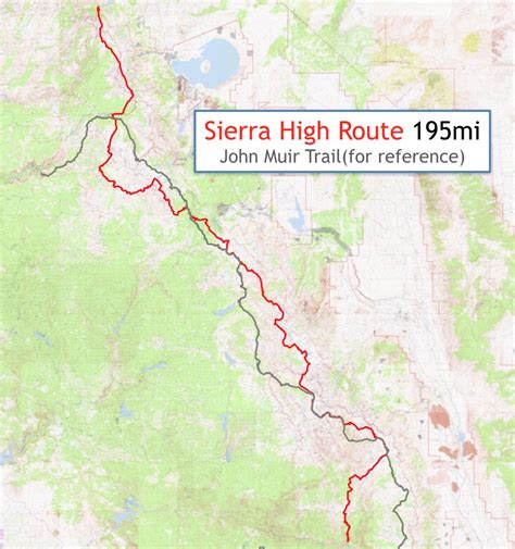 Sierra High Route Mapset & Databook Andrew Skurka