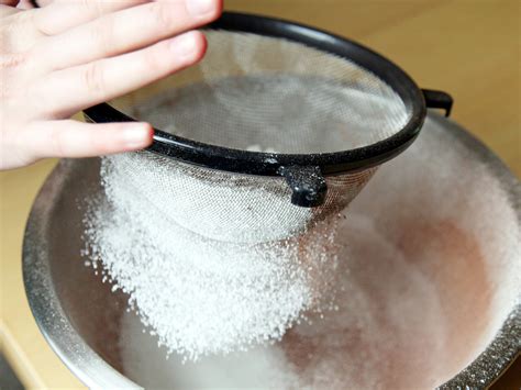 Sift Dry Ingredients