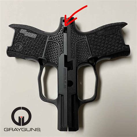 Sig P365 Manual Safety Cut Template