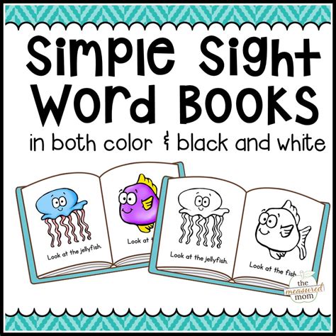 Sight Word Books Free Printable