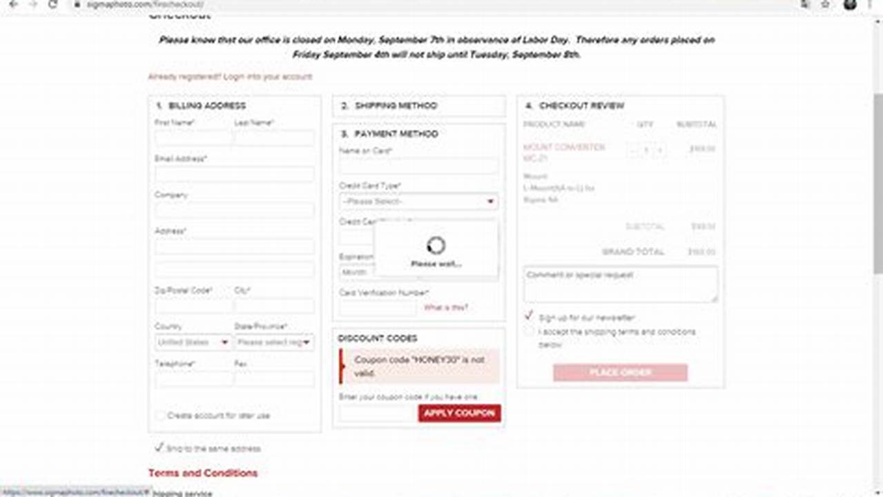 Sigma Coupon Code 2024