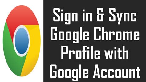 Sign Into Chrome with a Google Account