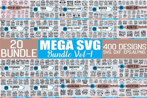 Download Sign Svg Bundle Vol 1 Creativefabrica DXF Files