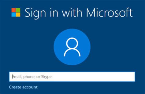 Sign Microsoft