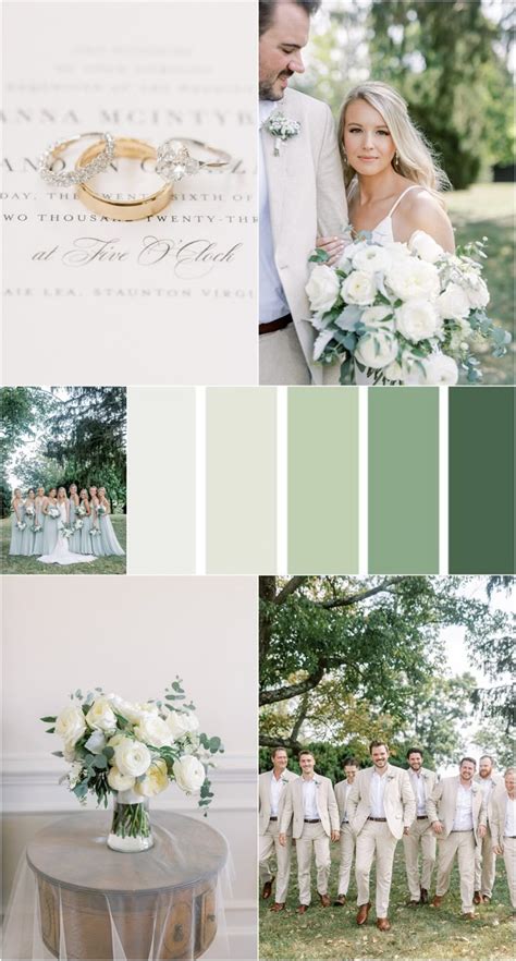 Signature Classic Wedding Color Palettes