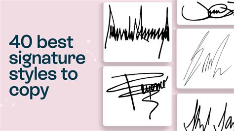 Signature Styles and Materials