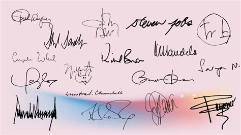 Signature Styles to Emulate