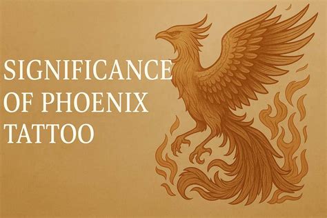 Significance Of Phoenix Tattoo