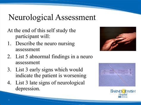 Significance of Neurological Assessments