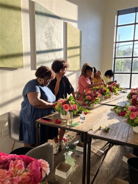 Signing Up For a Flower Arranging Class