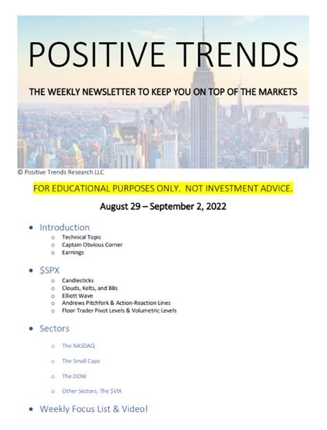 Signing Up for the Sunday Newsletter