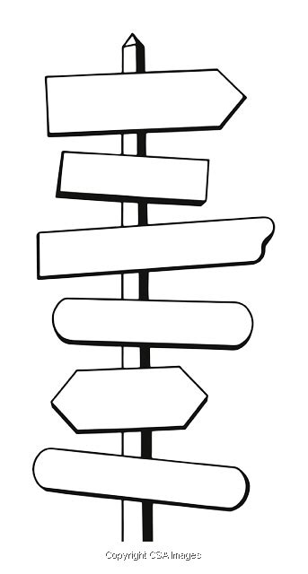 Signpost Template Free Printables