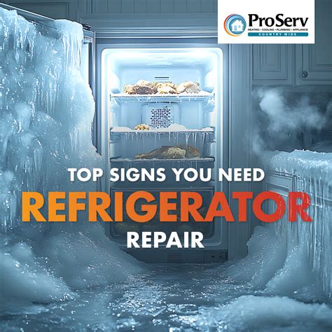 Signs You Need Refrigerator Repair