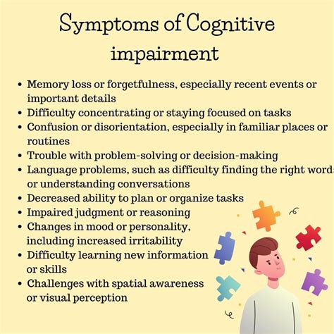 Signs of Cognitive Decline