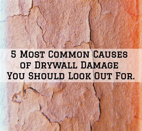 Signs of Drywall Damage