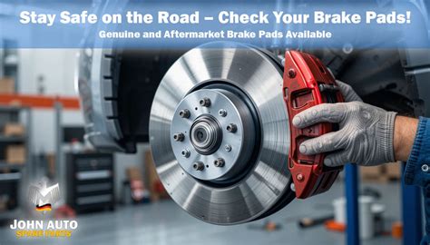 Signs of worn brake pads