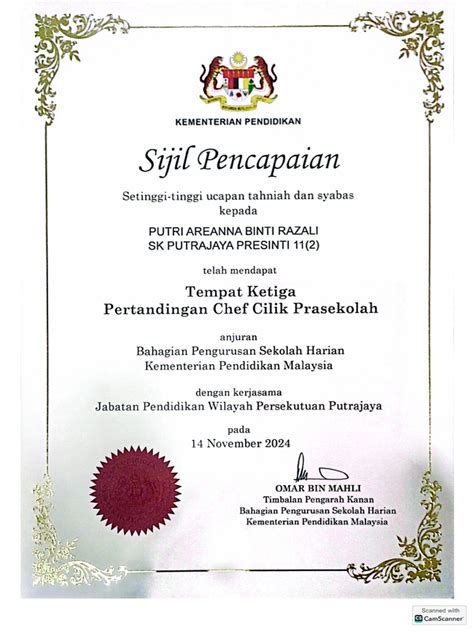 Sijil Chef