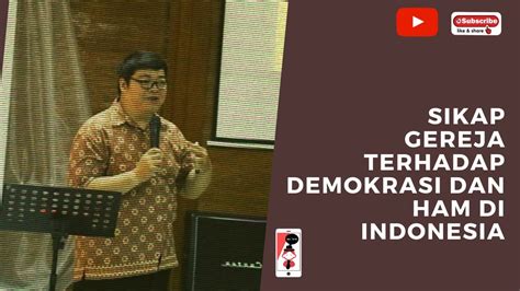 Sikap Gereja terhadap Demokrasi di Indonesia